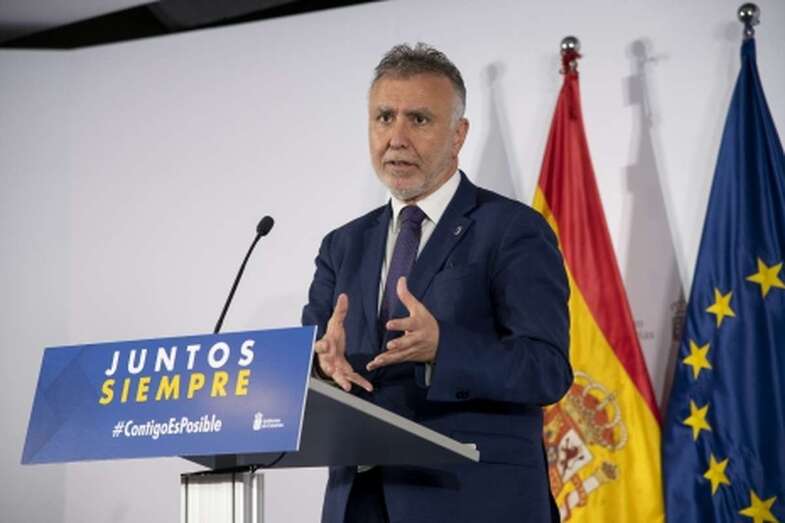 Ángel Víctor Torres, presidente del Gobierno de Canarias/Acfi Press.